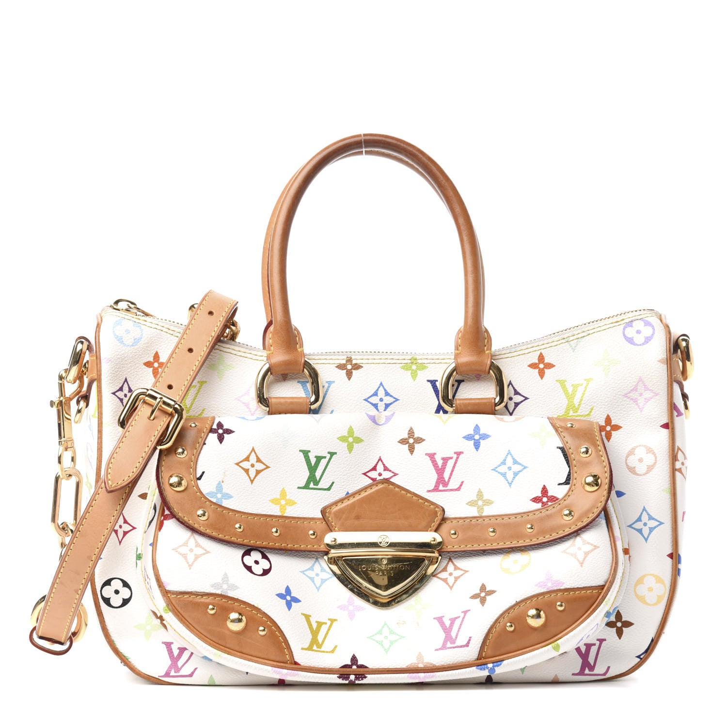 Louis Vuitton Monogram Multicolor Rita White 1 of 10