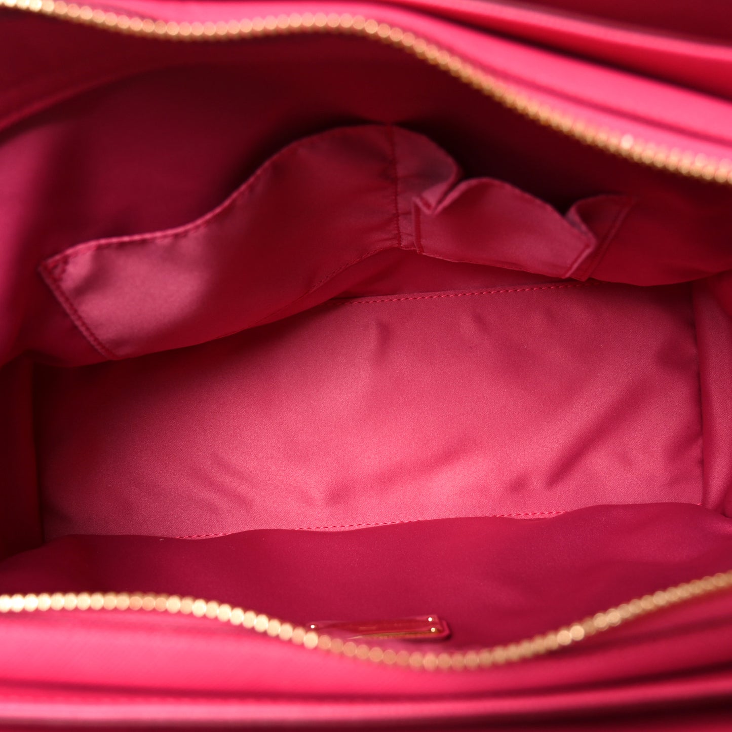 Printed Calfskin Beky Tote Framboise