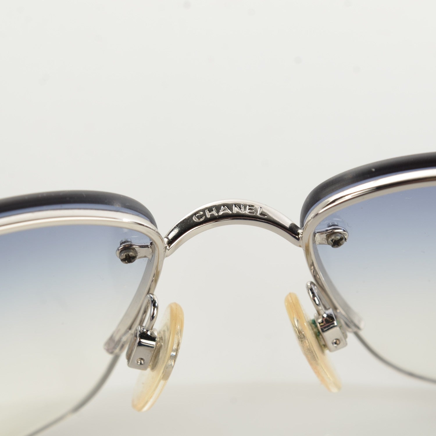 Chanel Crystal CC Sunglasses 4117-B Silver 5 of 7