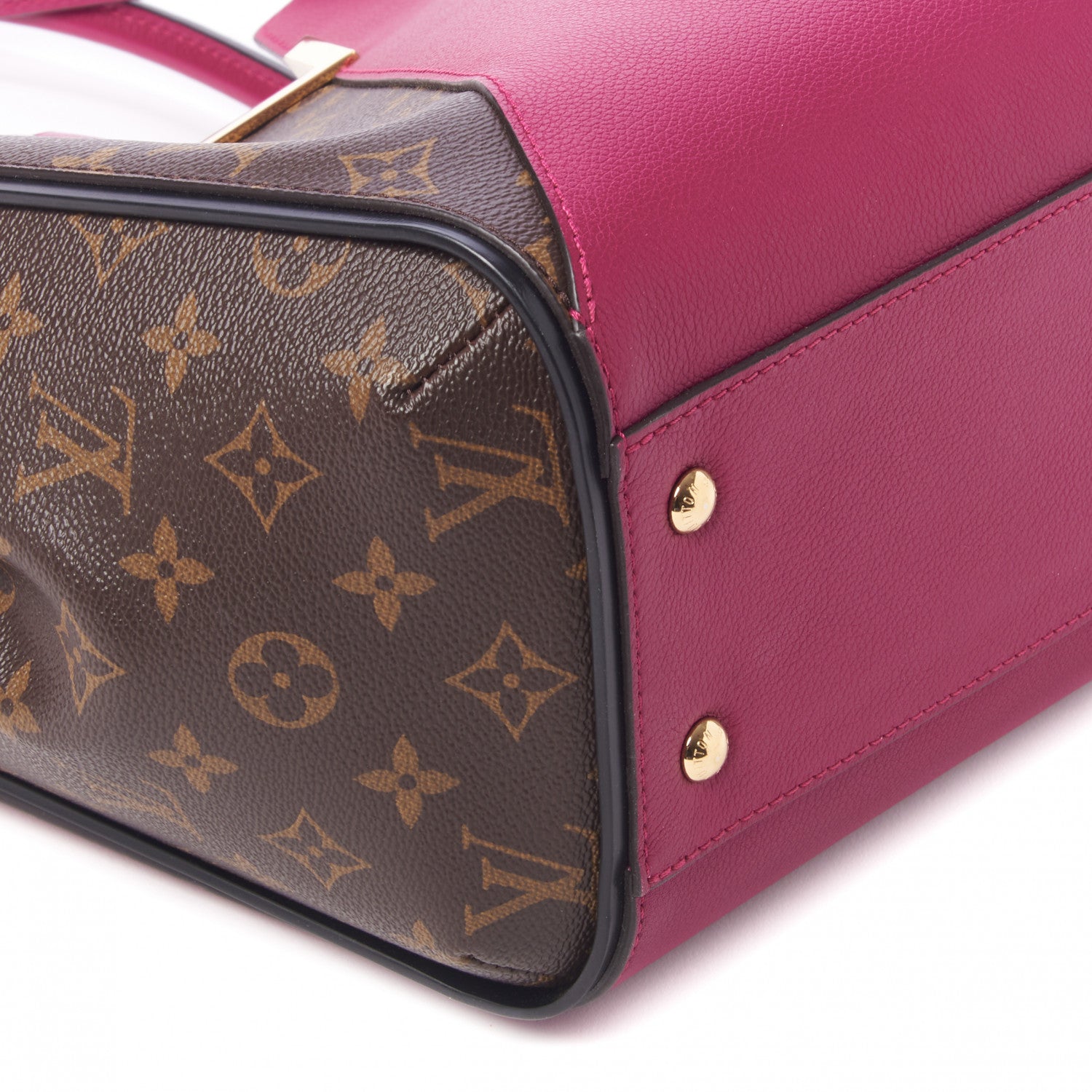 Louis Vuitton Calfskin Monogram Kimono Tote Grape 6 of 8