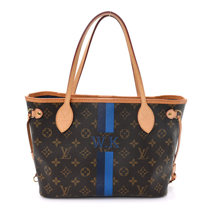 Louis Vuitton Monogram My LV Heritage Neverfull PM Blue De France Bleu Marine 1 of 10