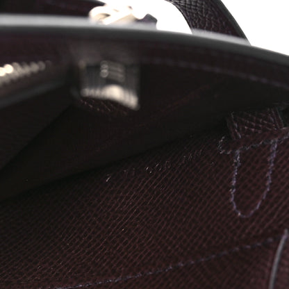 Hermes Epsom Kelly Wallet To Go Rouge Sellier 7 of 11