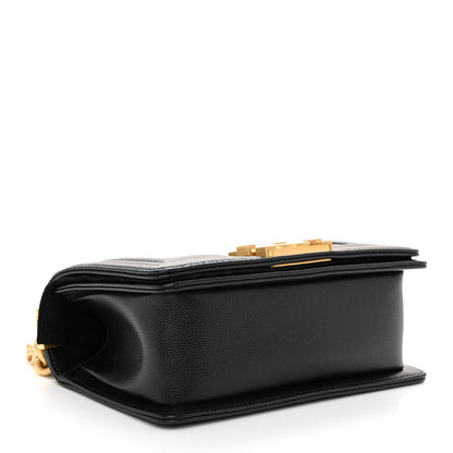Chanel Caviar Quilted Small Boy Flap Black 4 of 10