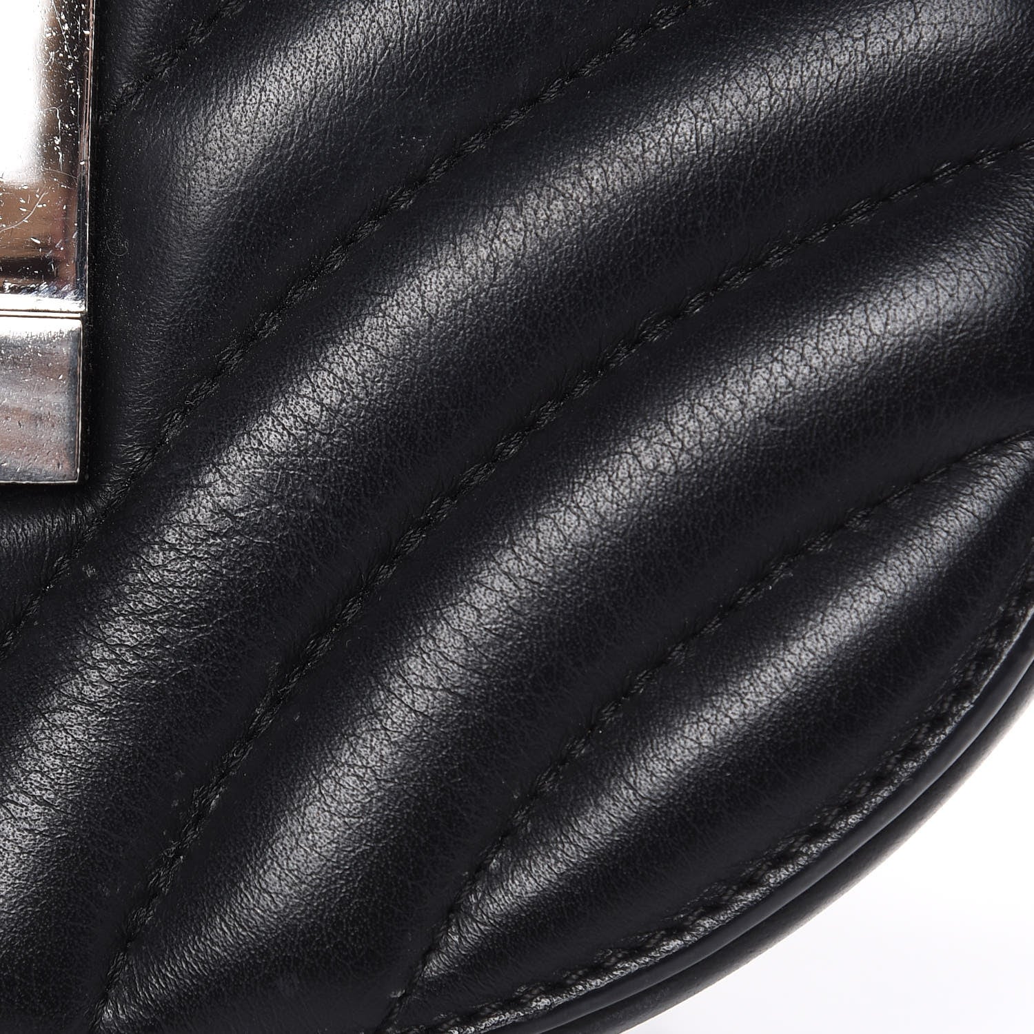 Chloe Calfskin Quilted Mini Drew Bijou Shoulder Bag Black 10 of 15