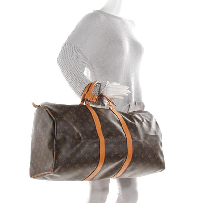 Louis Vuitton Monogram Keepall 55 2 of 7