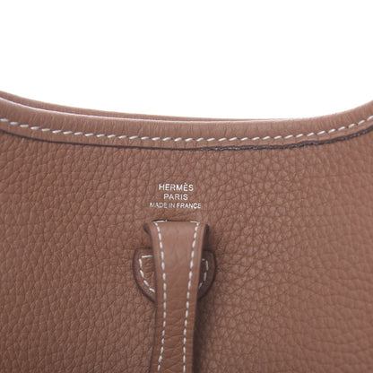 Hermes Taurillon Clemence Evelyne TPM Gold 6 of 11