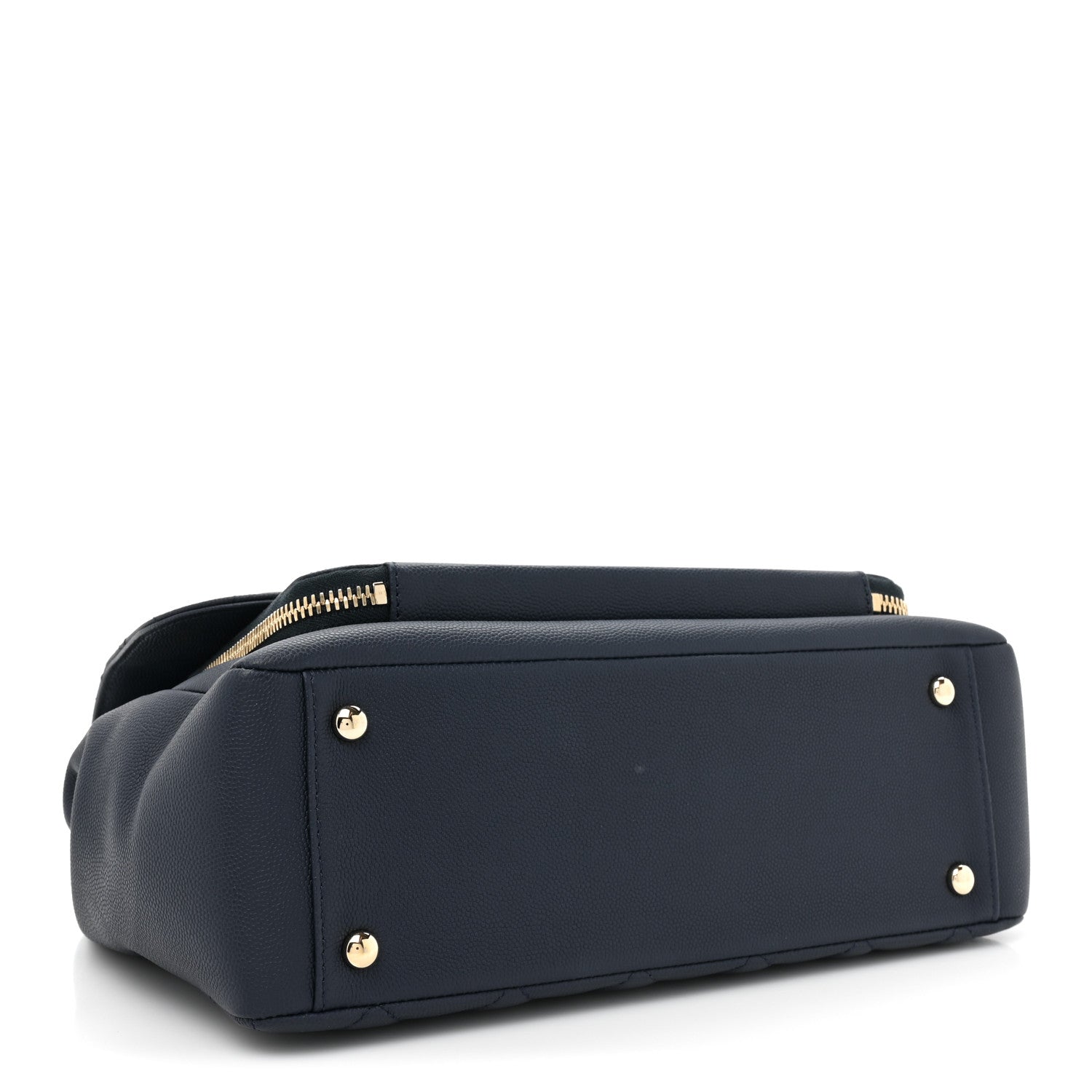 Chanel Caviar Quilted Large Business Affinity Flap Navy 4 of 12