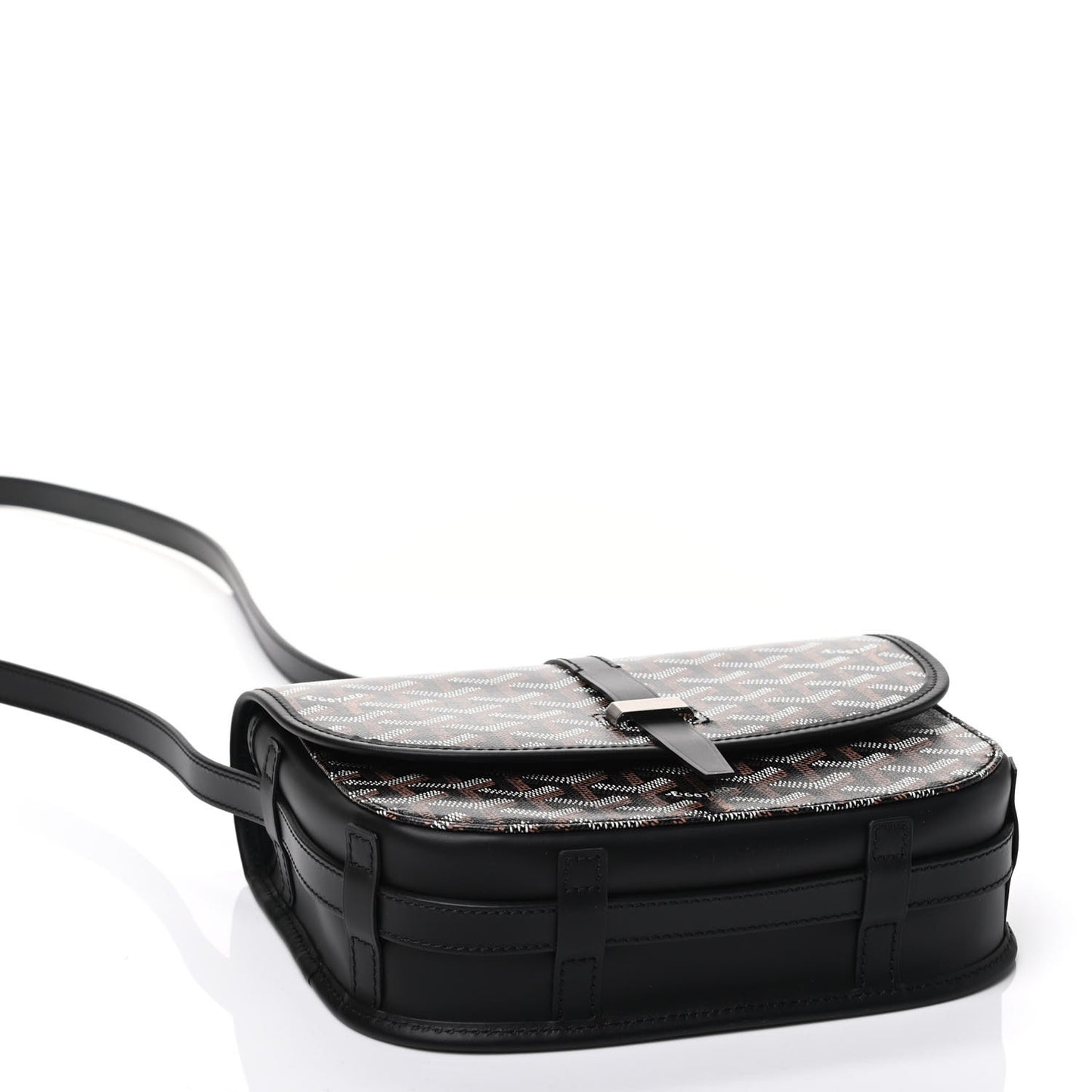 Goyardine Belvedere II PM Messenger Bag Black