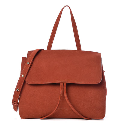 Mansur Gavriel Suede Mini Lady Bag Brick 1 of 11