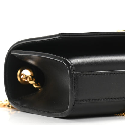 Saint Laurent Calfskin Small Classic Monogram Kate Tassel Satchel Black 7 of 8
