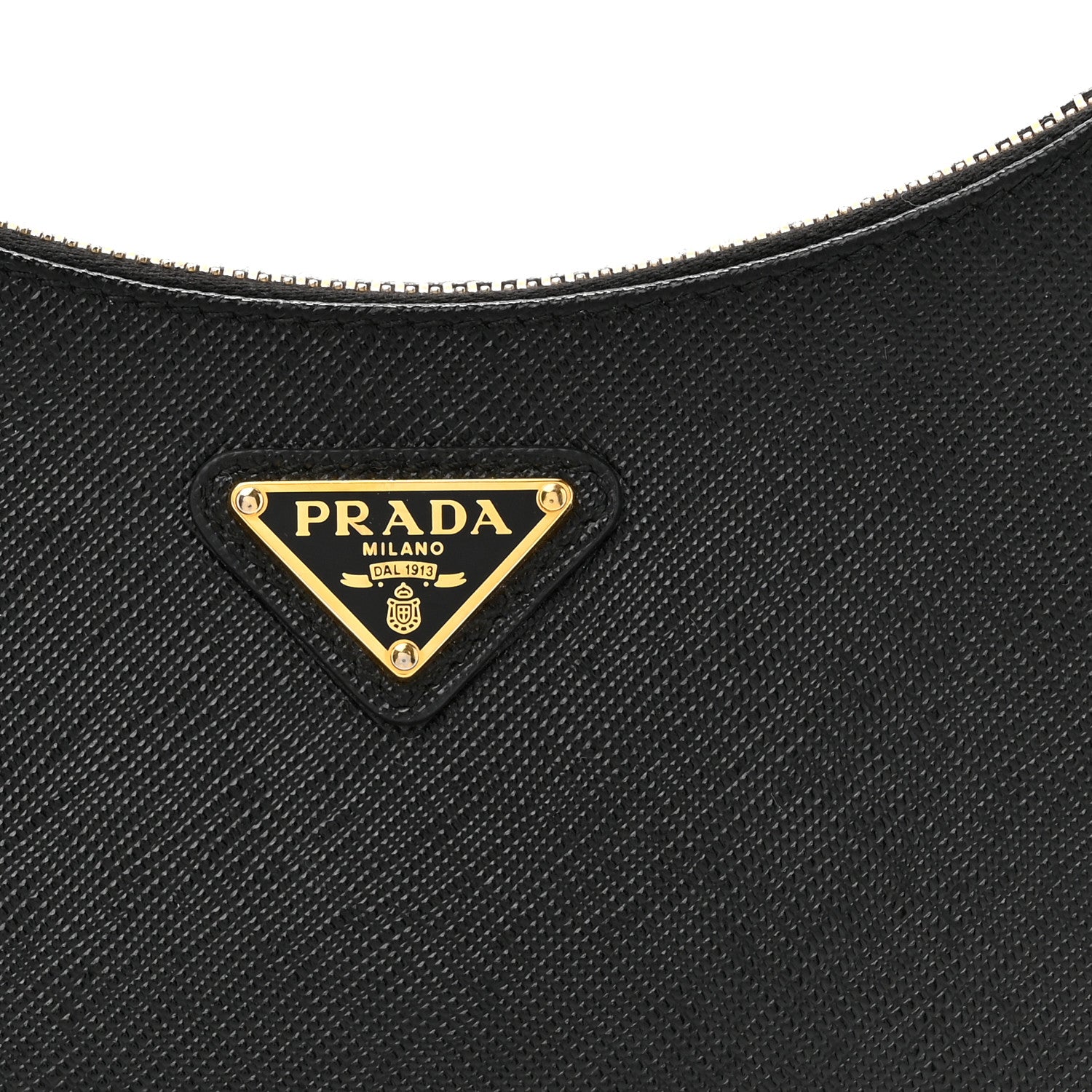 Prada Saffiano Lux Re-Edition 2005 Shoulder Bag Black 7 of 11