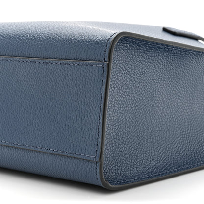 Marc Jacobs Calfskin Mini Grind Tote Bag Azure Blue 9 of 10