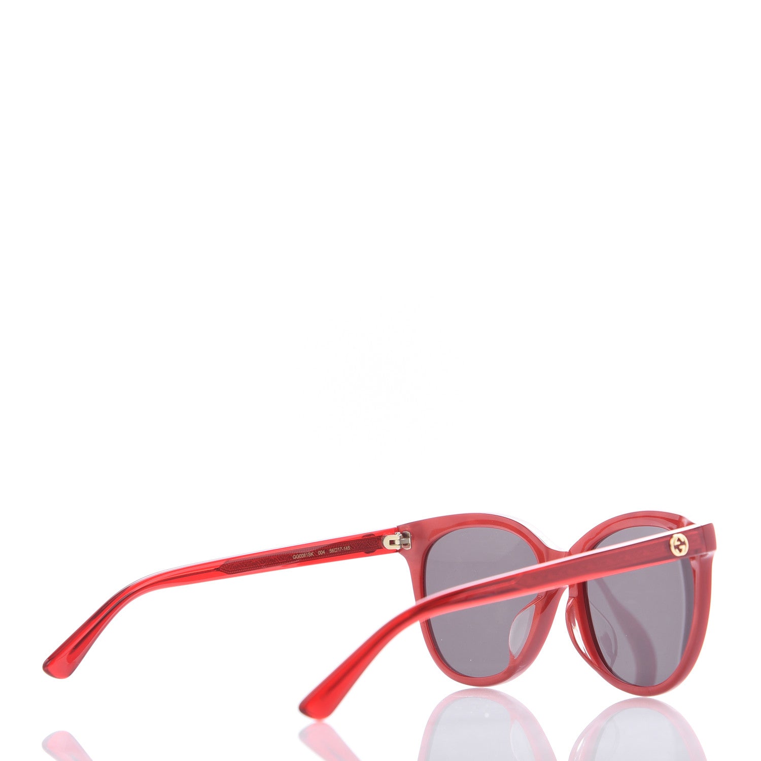 Gucci Acetate GG Sunglasses GG0081SK Red 4 of 8