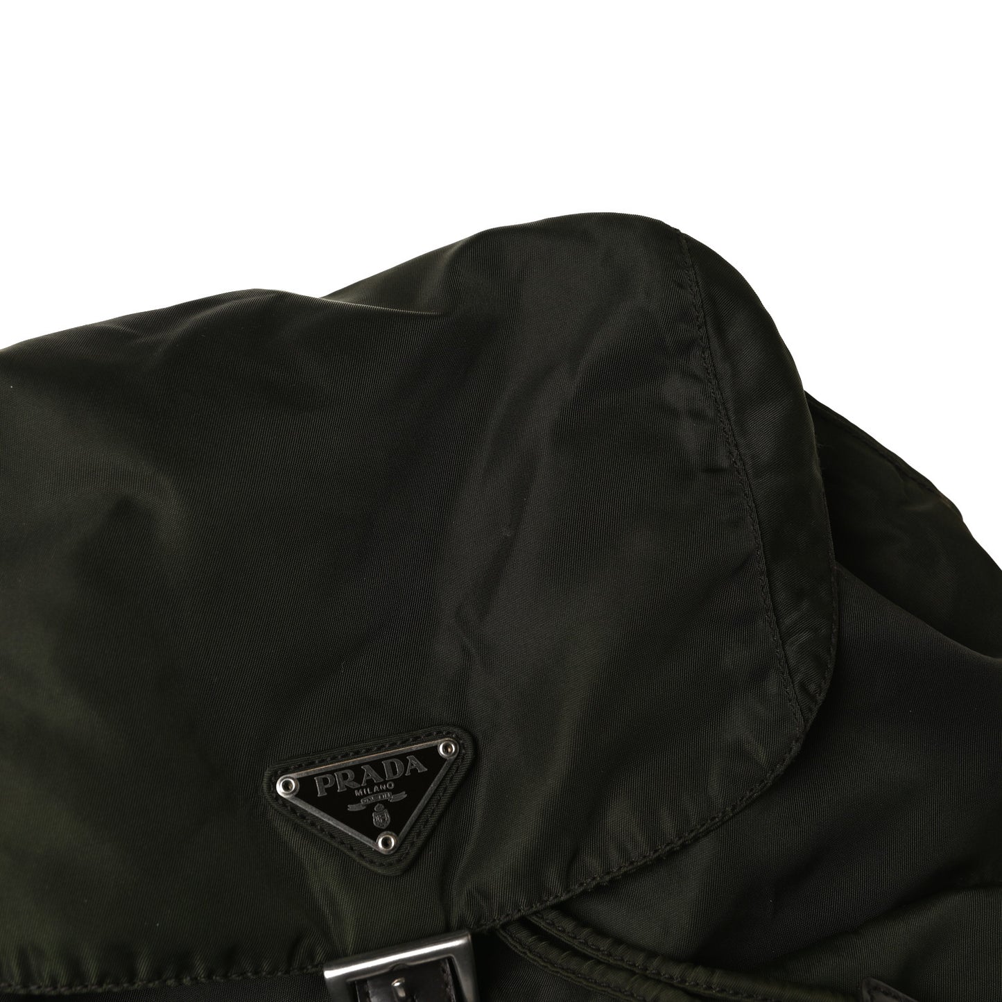 Nylon Vela Large Backpack Green