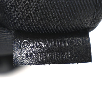 Louis Vuitton Taurillon Monogram Uniformes Solar Ray Soft Pochette Volga Belt Bag Black 6 of 10