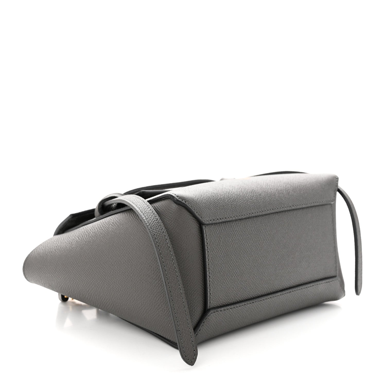 Celine Grained Calfskin Nano Belt Bag Grey 4 of 10