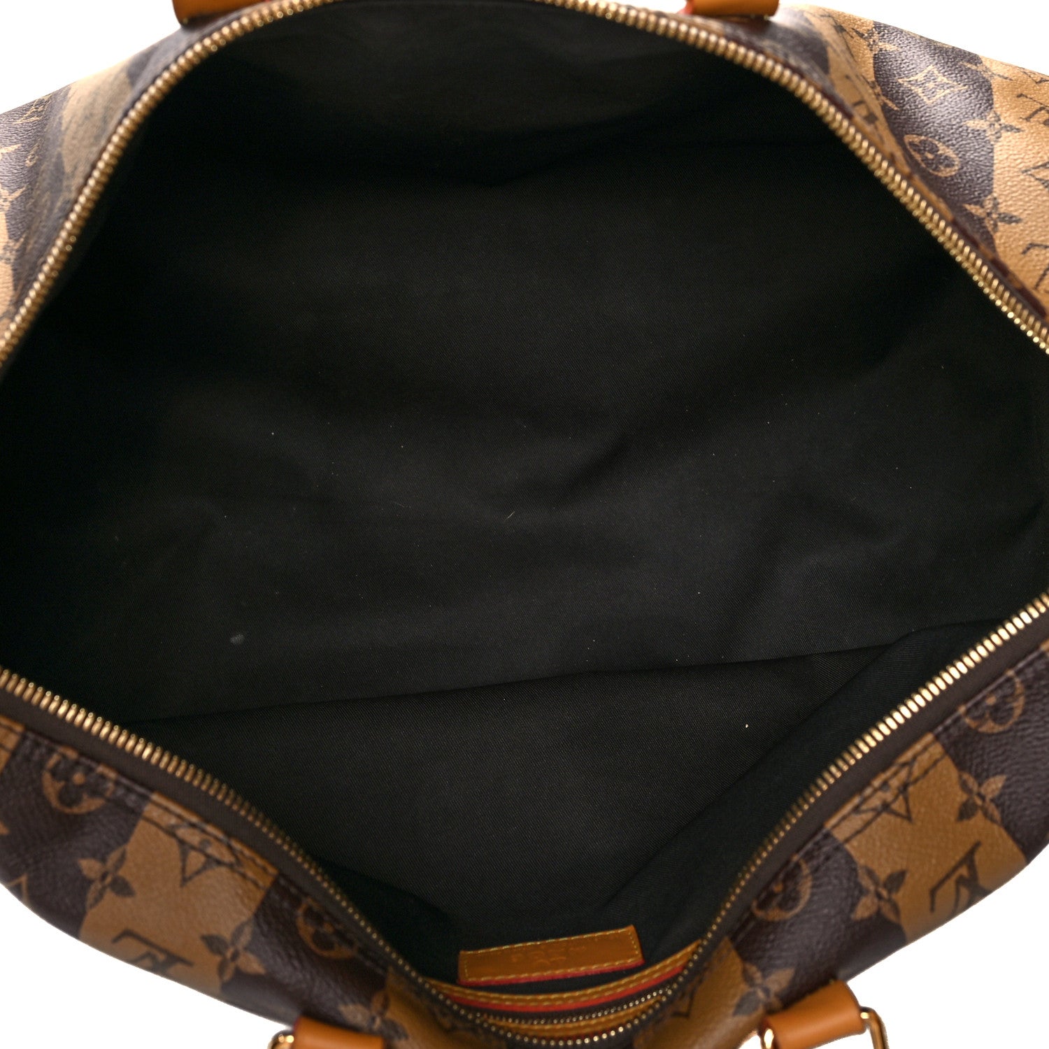 Louis Vuitton X NIGO Reverse Monogram Stripe Keepall Bandouliere 50 Brown 4 of 17