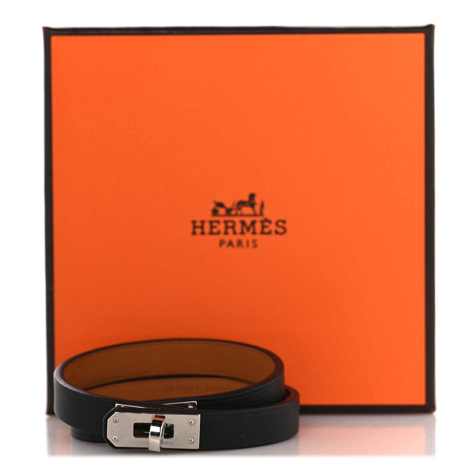 Hermes Swift Mini Kelly Double Tour Bracelet T2 Black 7 of 7