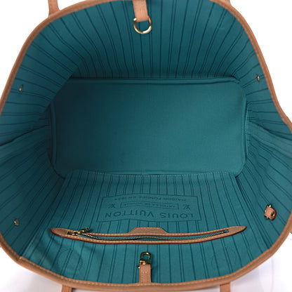 Louis Vuitton Monogram V Neverfull MM Turquoise 5 of 12