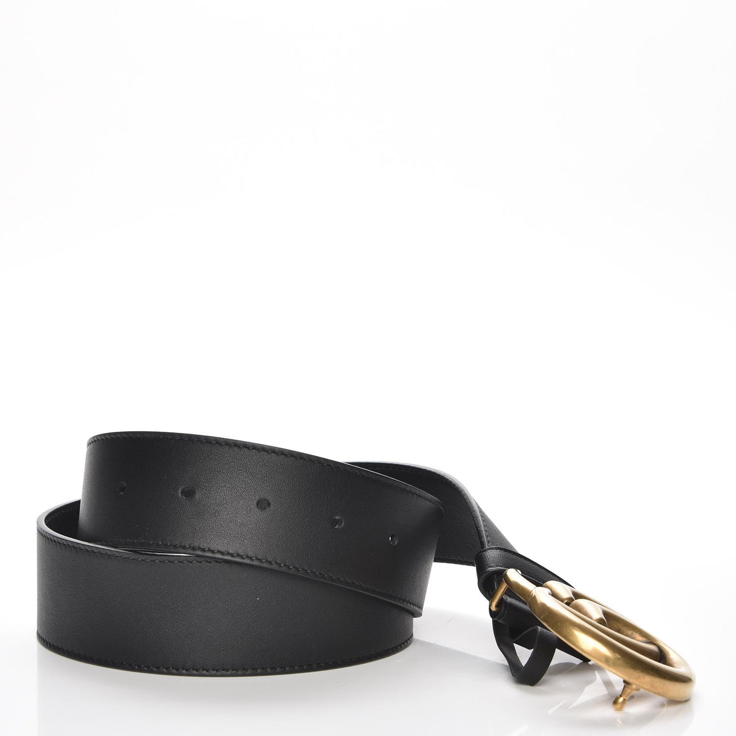 Calfskin Double G 40mm Belt 80 32 Black