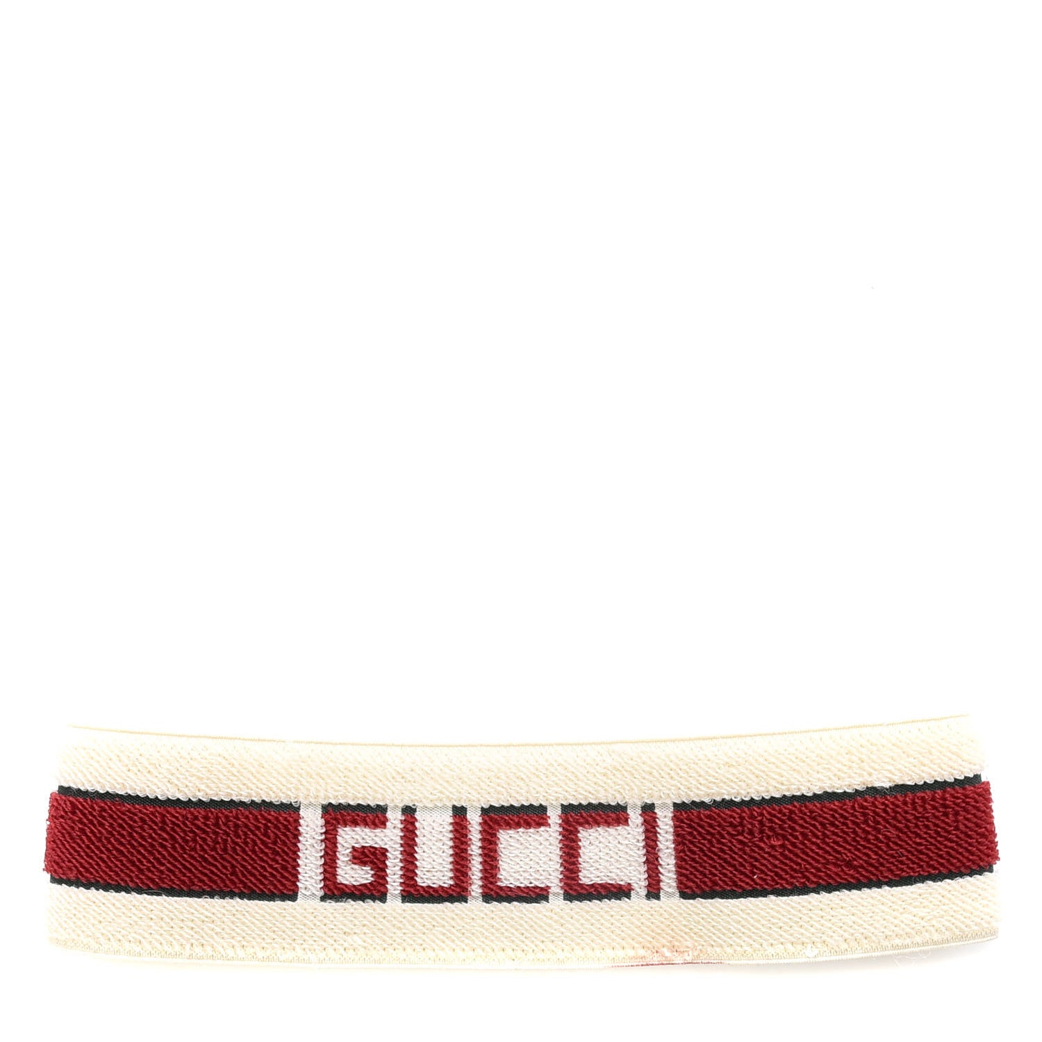 Gucci Cotton Elastic Queen Headband S White 1 of 6