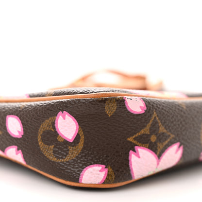Louis Vuitton Monogram Cherry Blossom Pochette Accessories Brown 8 of 11