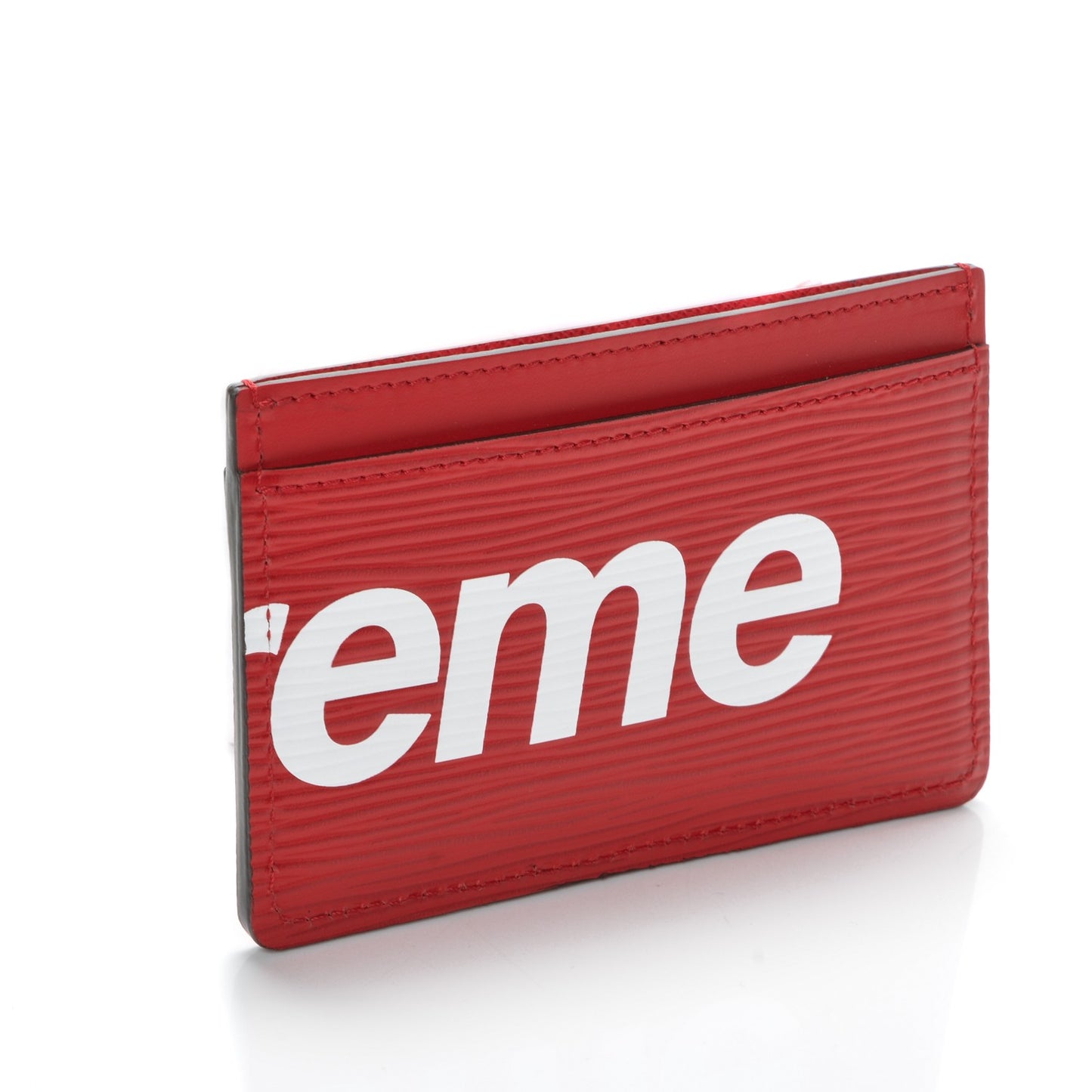 X SUPREME Epi Card Holder Red