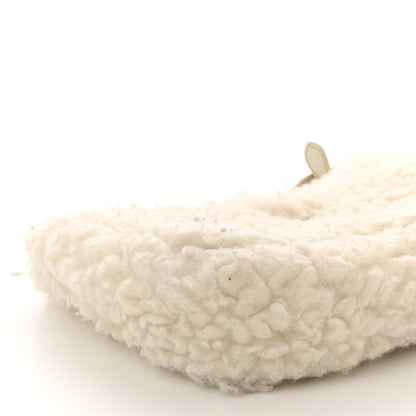 Prada Cashmere Mini Re-Edition 2000 Bag Naturale 9 of 10