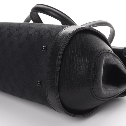 Gucci Monogram Bamboo Bullet Bag Black 12 of 12