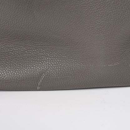 MCM Grained Calfskin Medium Ella Boston Grey 9 of 10