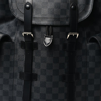Louis Vuitton Damier Graphite Christopher MM Backpack 7 of 9