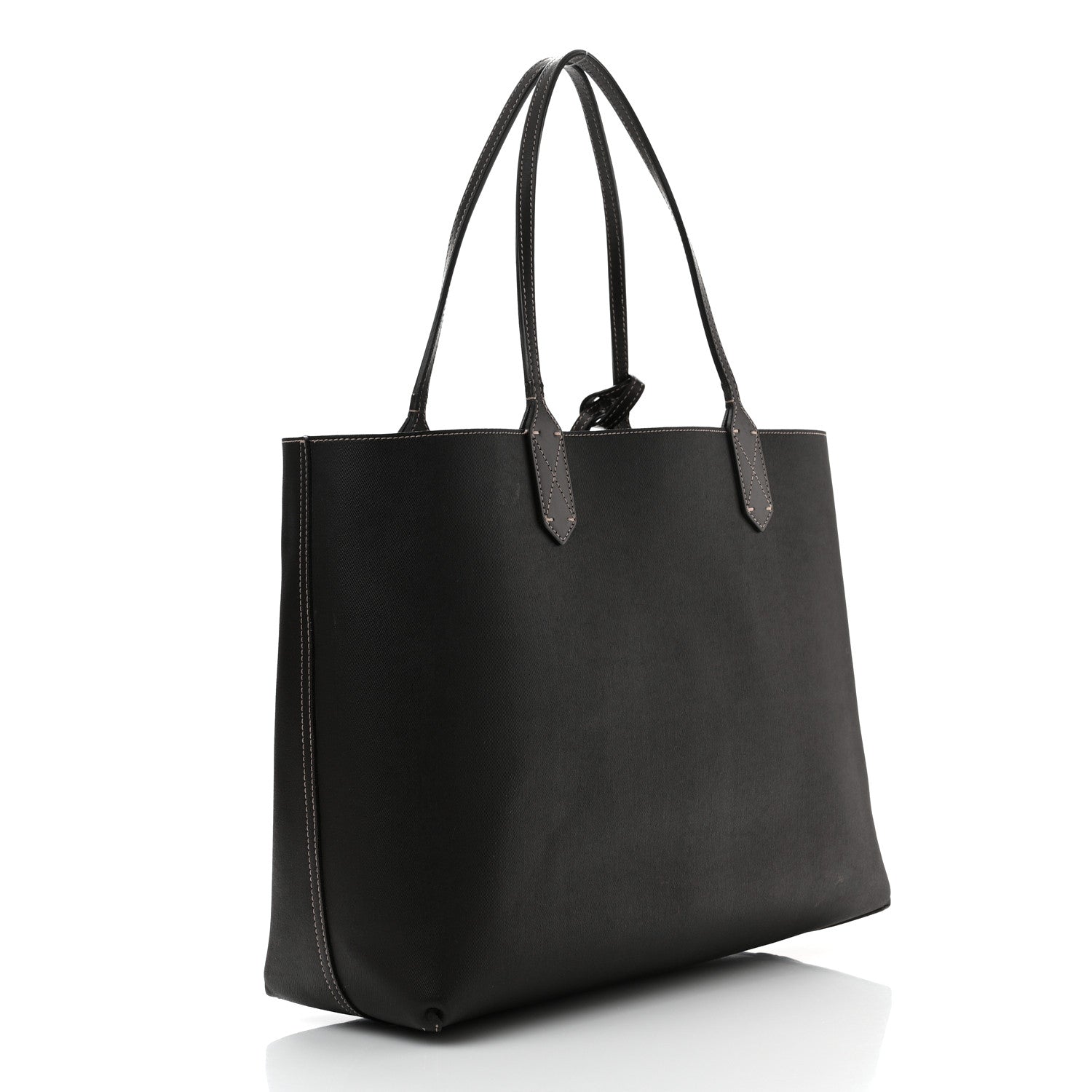 Gucci Calfskin GG Supreme Monogram Medium Reversible Tote Dark Brown 5 of 16