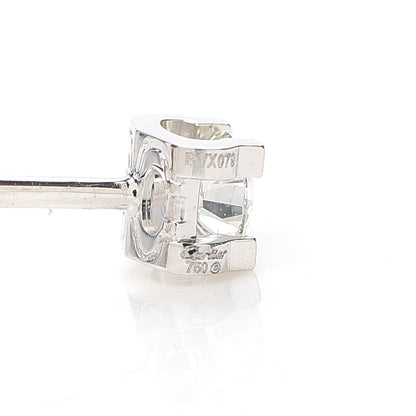 Cartier 18K White Gold Diamond .47ctw C De Cartier Earrings 5 of 5