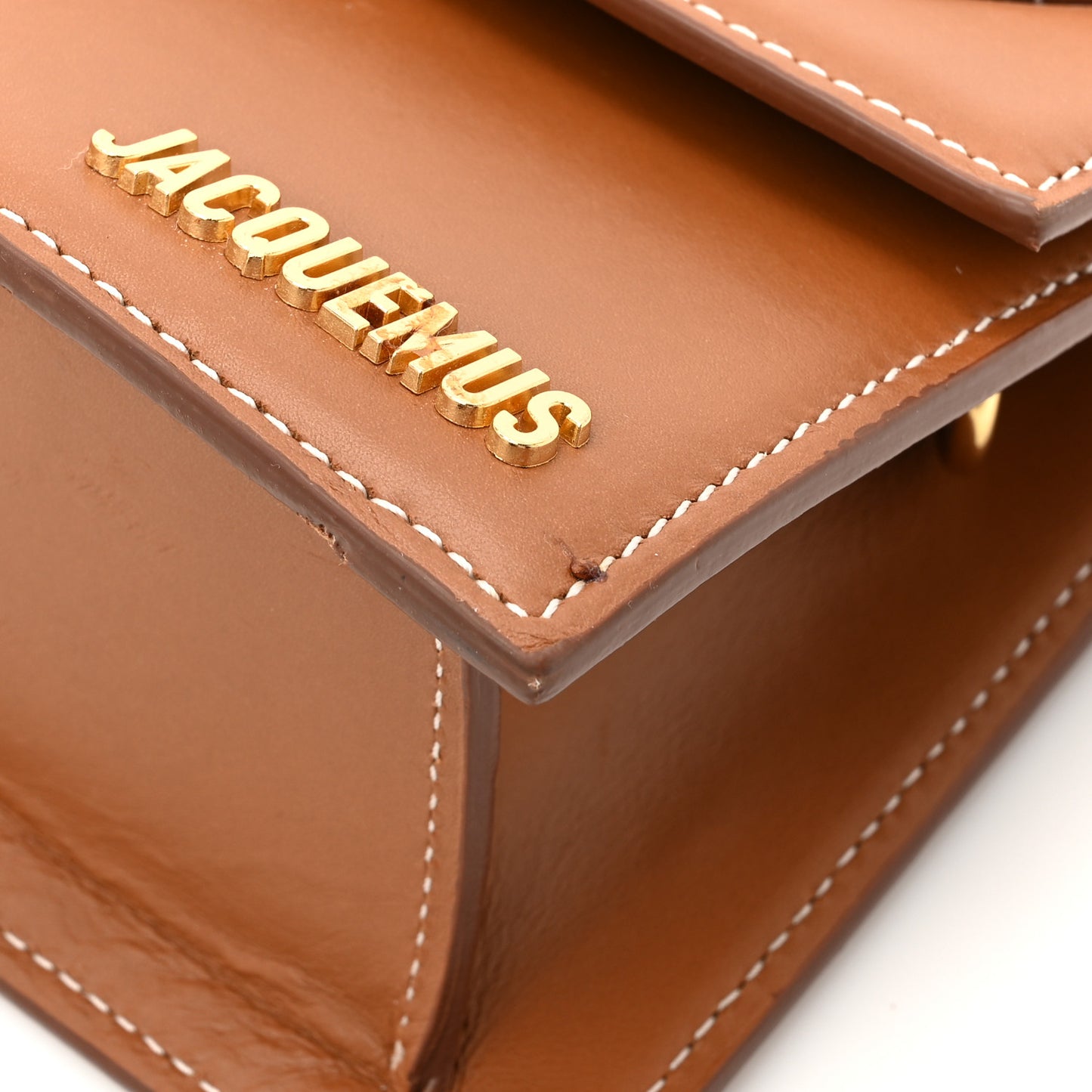 Smooth Calfskin Le Chiquito Boucle Moyen Brown