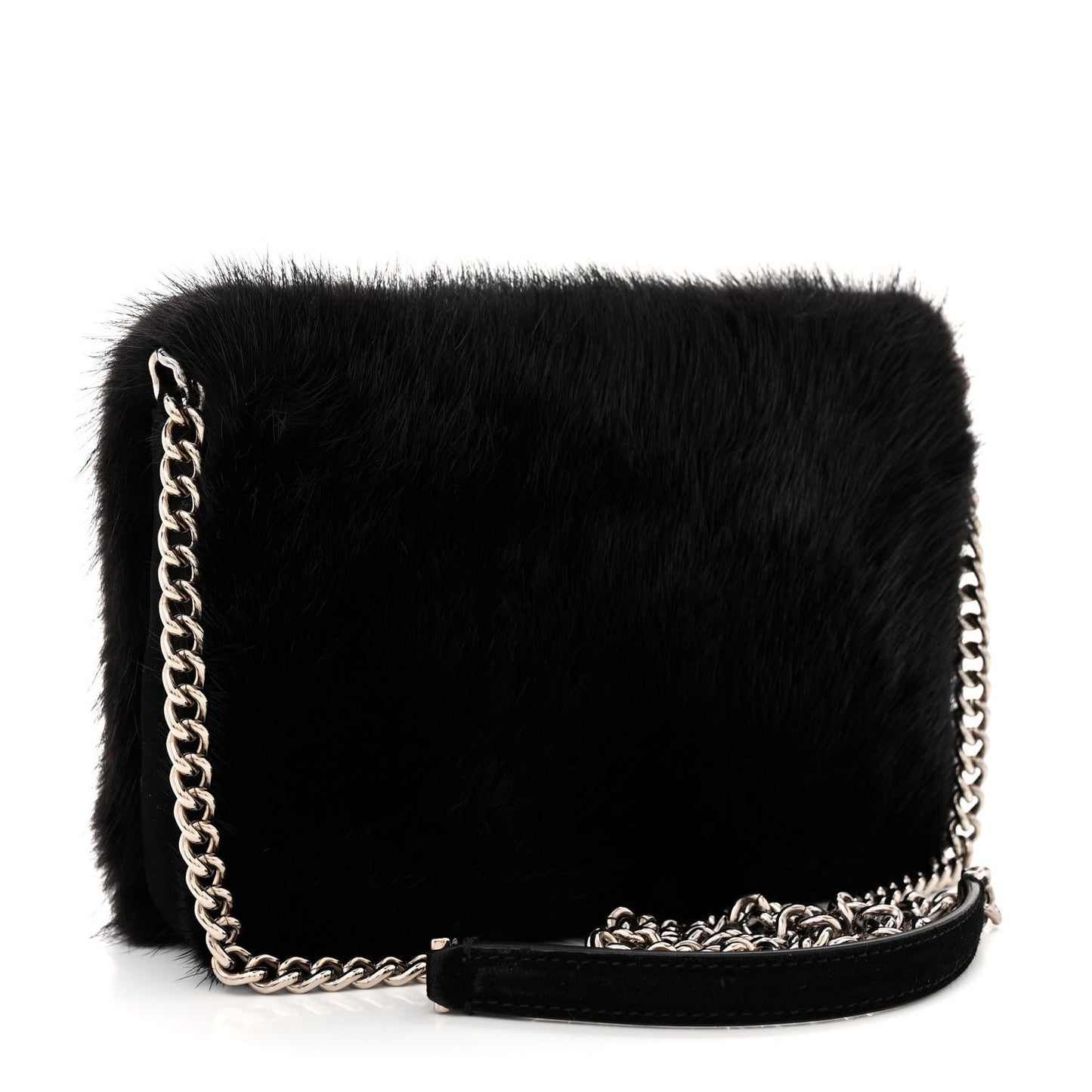Mink Gancini Crossbody Black