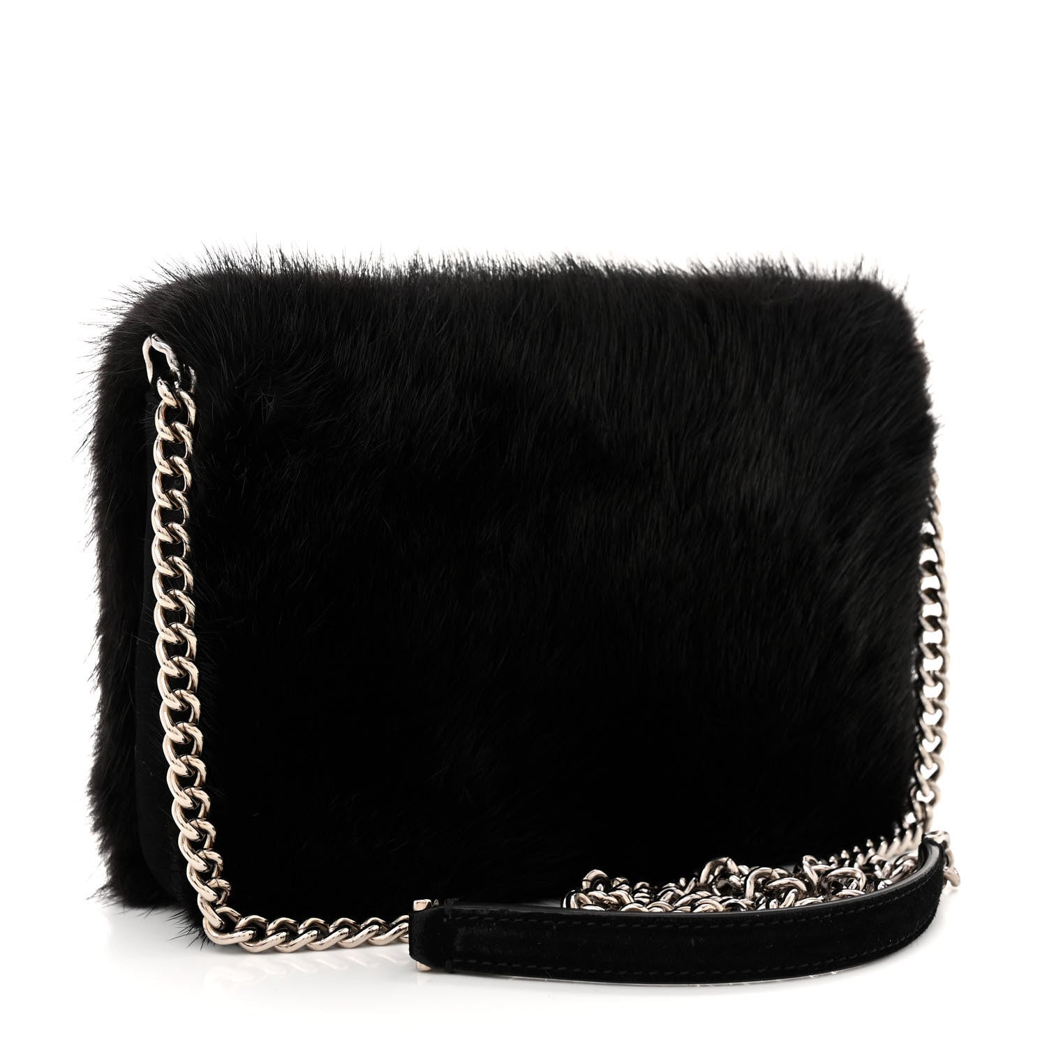 Salvatore Ferragamo Mink Gancini Crossbody Black 3 of 13