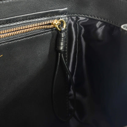 3.1 Phillip Lim 3.1 Smooth Calfskin Medium Pashli Satchel Berry Black 12 of 12