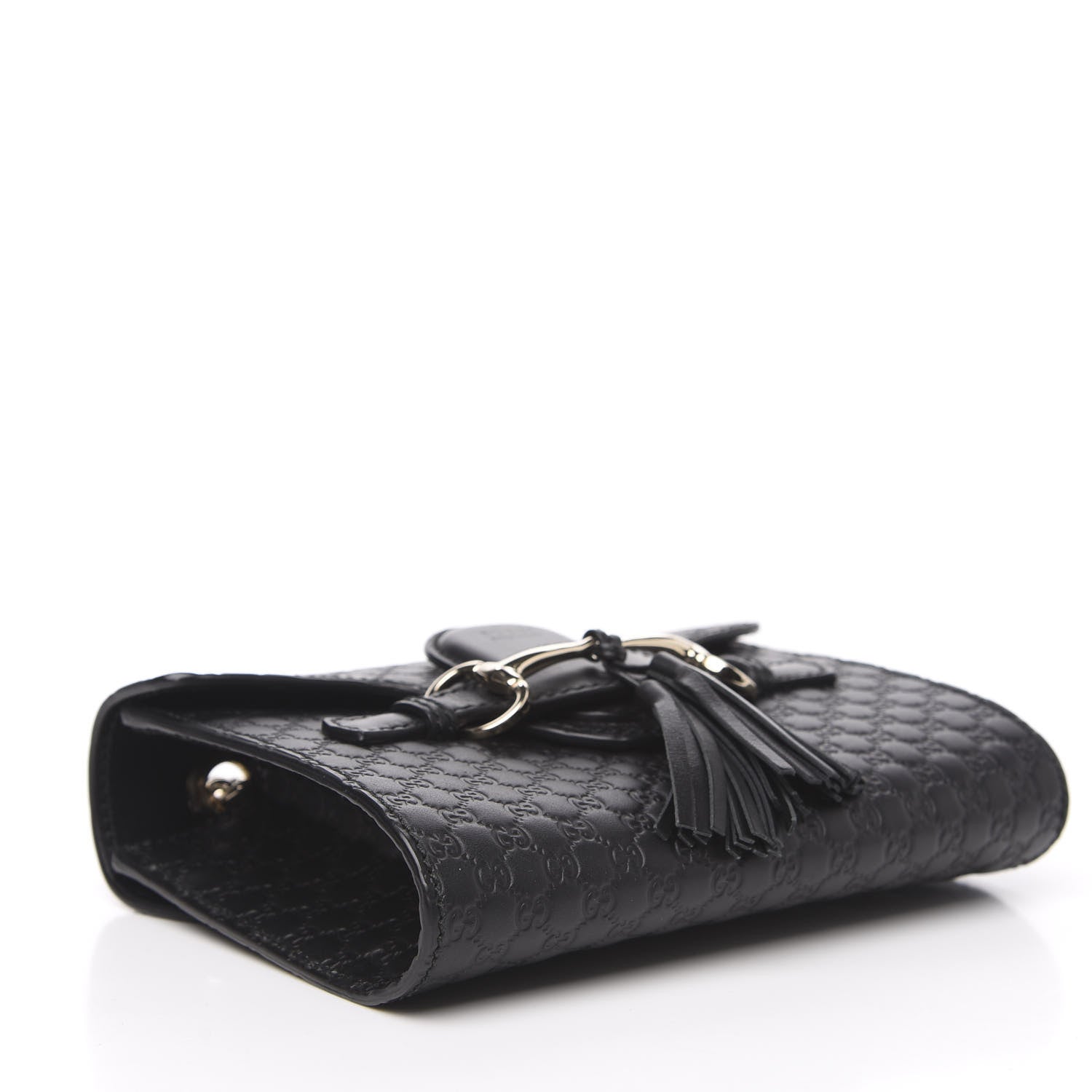 Gucci Microguccissima Mini Emily Shoulder Bag Black 3 of 11