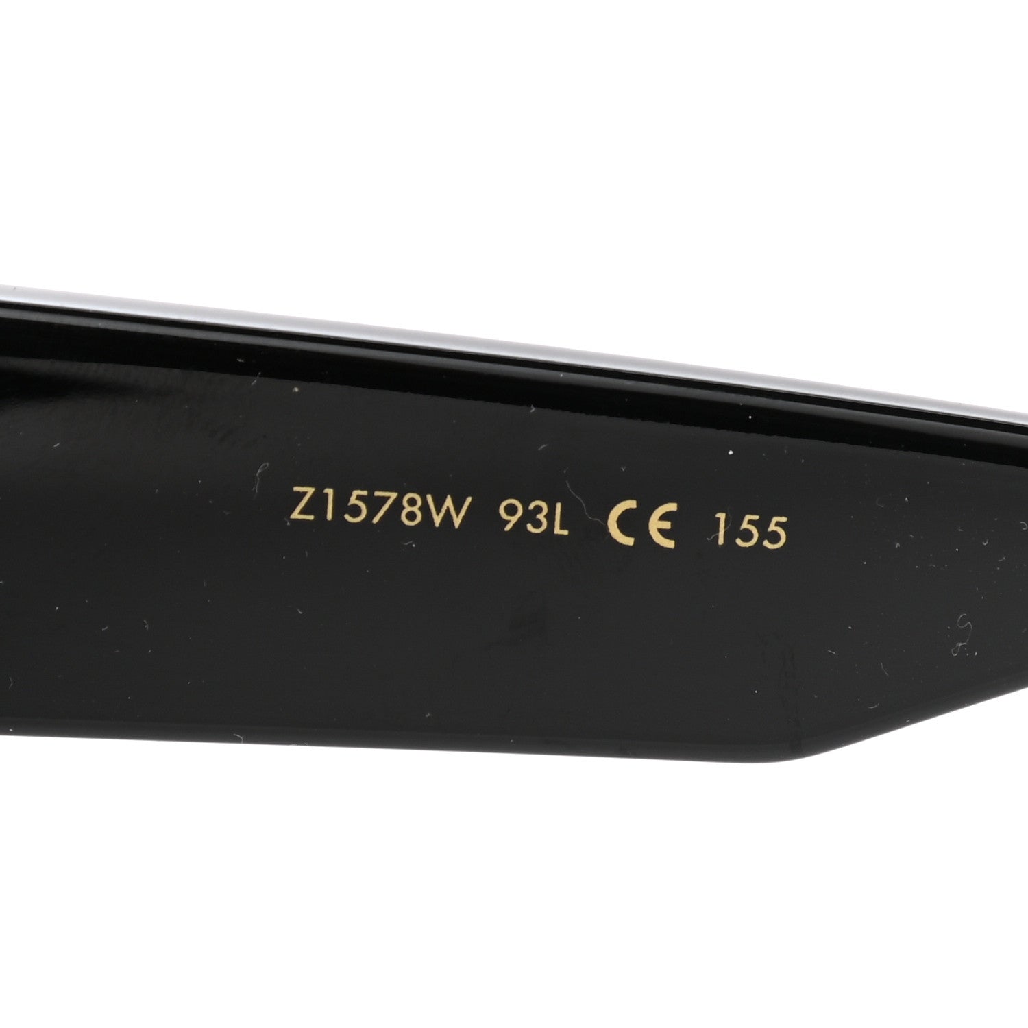 Louis Vuitton Acetate Swarovski Crystal Cyclone Sunglasses Z1578W Black 6 of 7