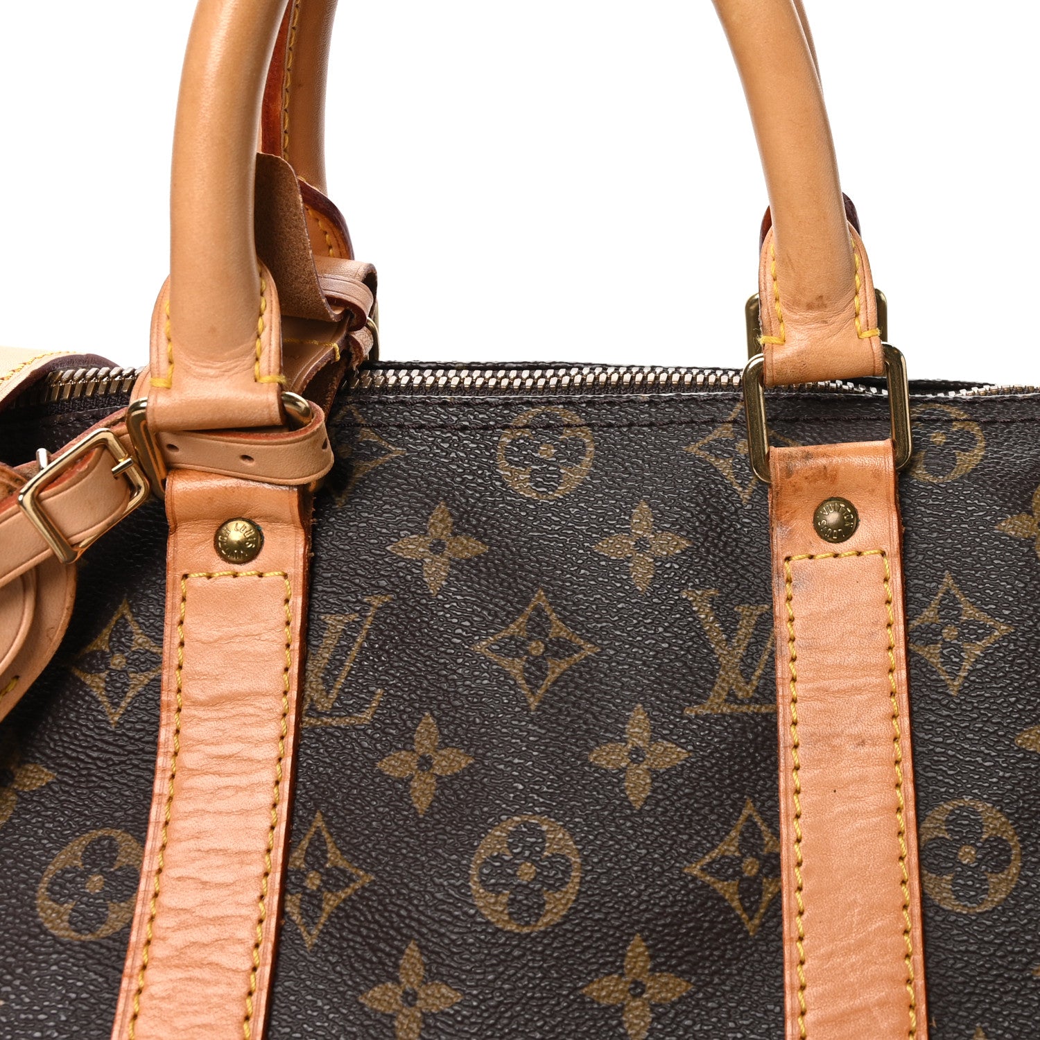 Louis Vuitton Monogram Keepall Bandouliere 45 10 of 10