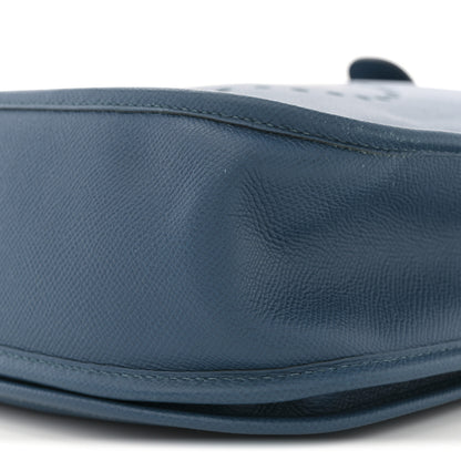 Hermes Epsom Evelyne III GM Cobalt 10 of 12