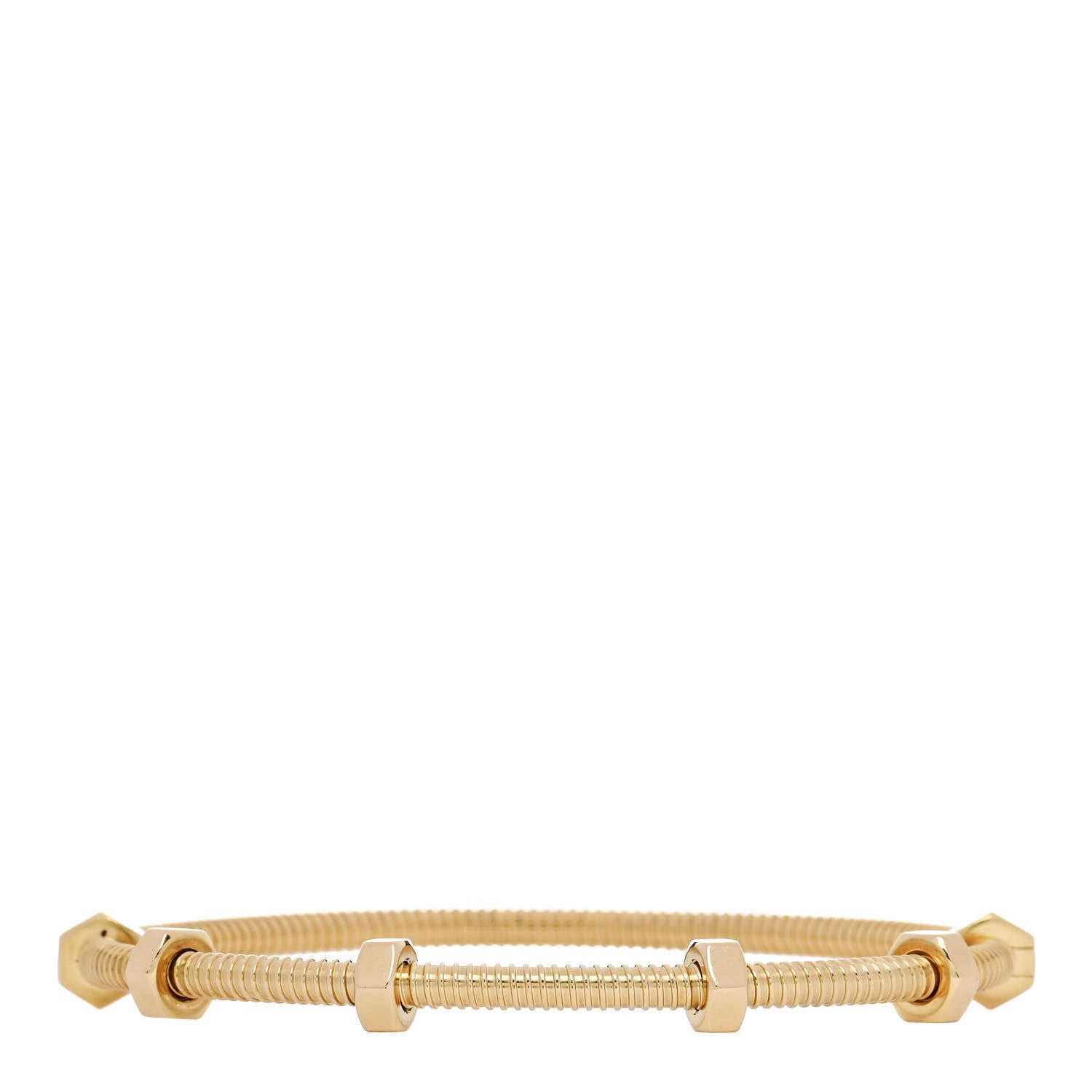 Cartier 18K Yellow Gold Ecrou de Cartier Bracelet 18 1 of 4