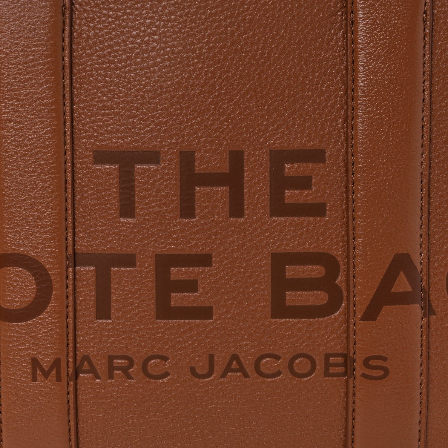 Marc Jacobs Grained Calfskin Medium The Tote Bag Argan Oil 8 of 14