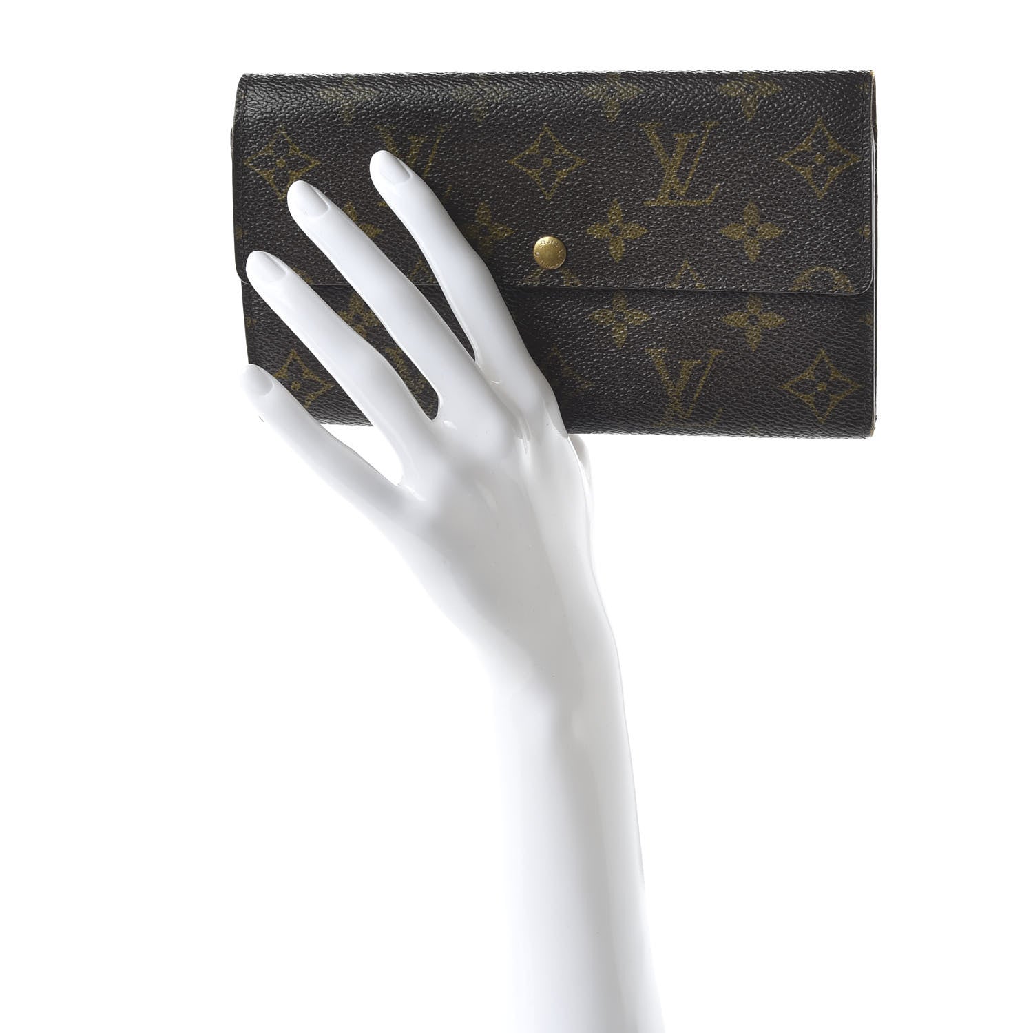 Louis Vuitton Monogram Sarah Wallet 2 of 9