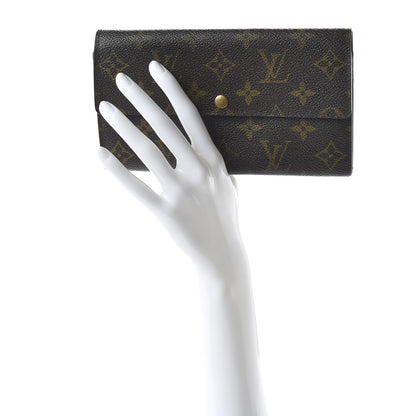 Louis Vuitton Monogram Sarah Wallet 2 of 9