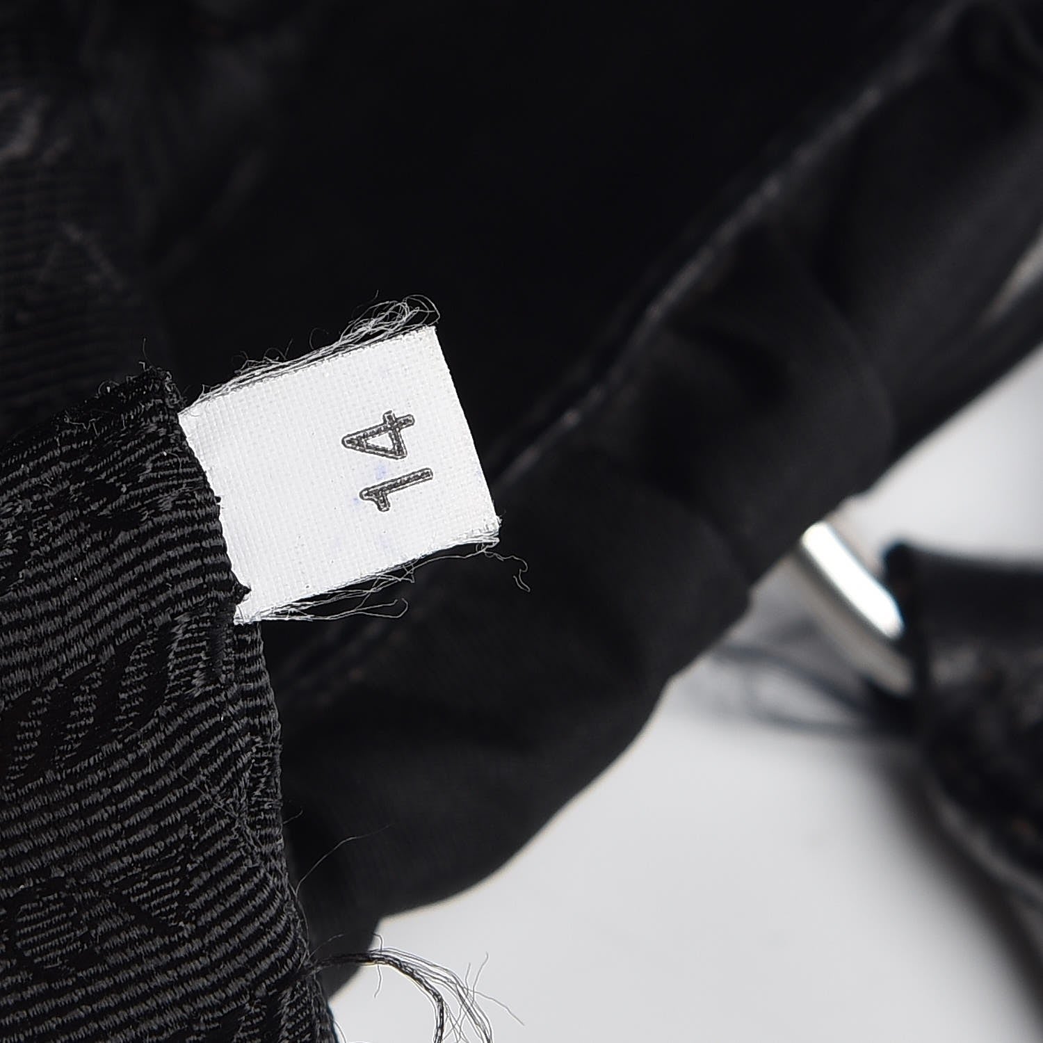 Prada Tessuto Nylon Gaufre Tote Black 7 of 11