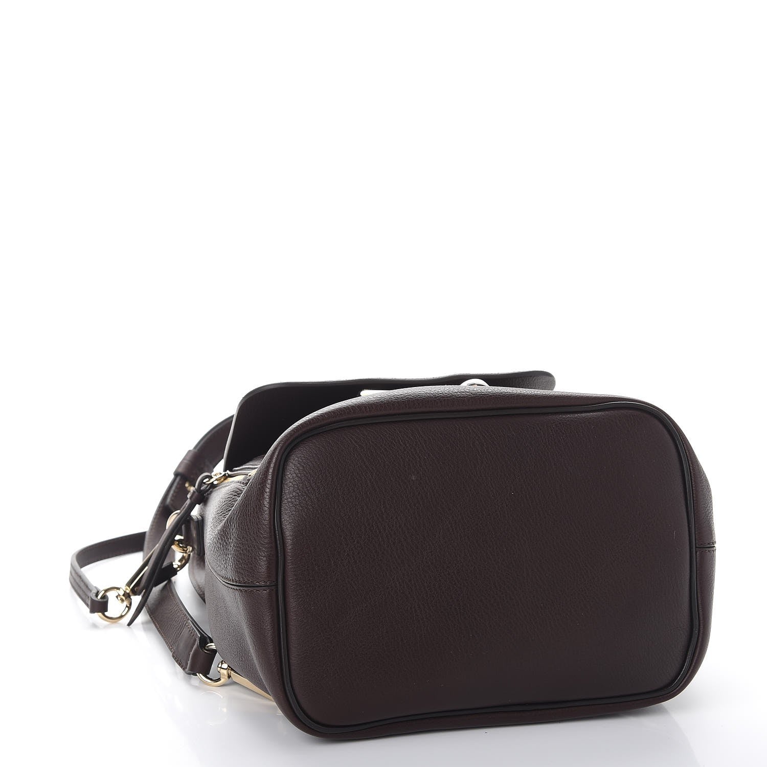 Chloe Suede Calfskin Small Faye Backpack Carbon Brown 4 of 7