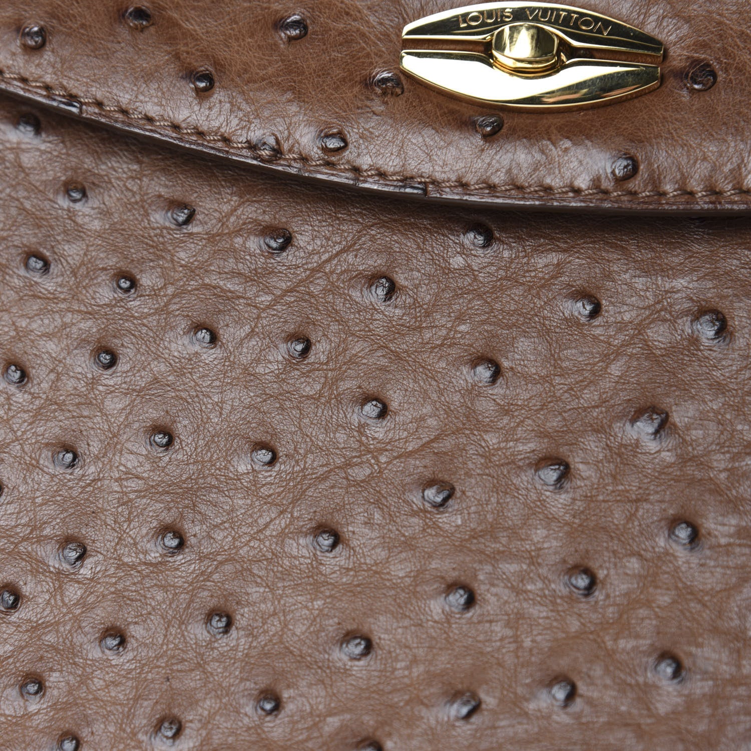 Louis Vuitton Ostrich Malesherbes 11 of 14