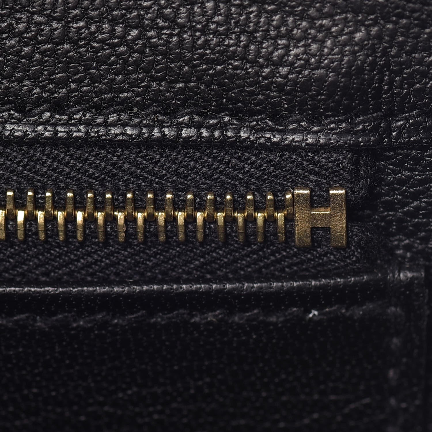 Hermes Togo Matte Alligator Birkin Touch 25 Black 20 of 32