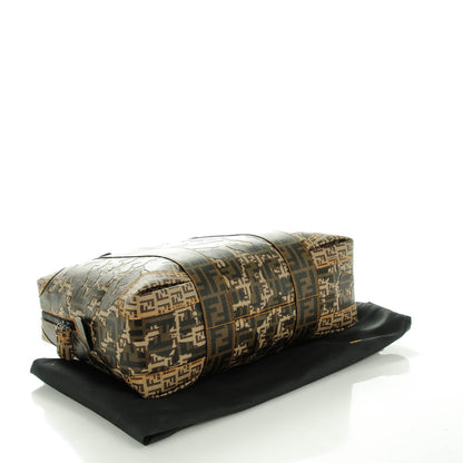 Fendi Zucca Zucchino Spalmati Large Mixed Media B Mix Tote Tobacco 4 of 8